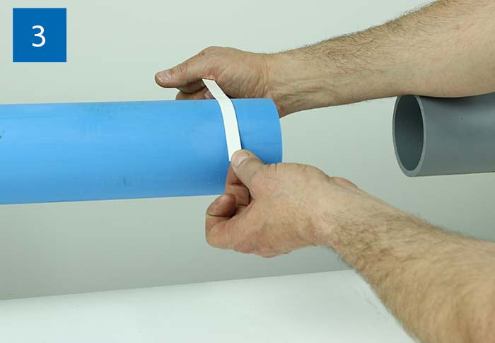 Fernco Chemical Couplings Installation Step 3