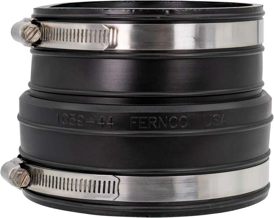 Fernco 1059-44 plastic socket coupling
